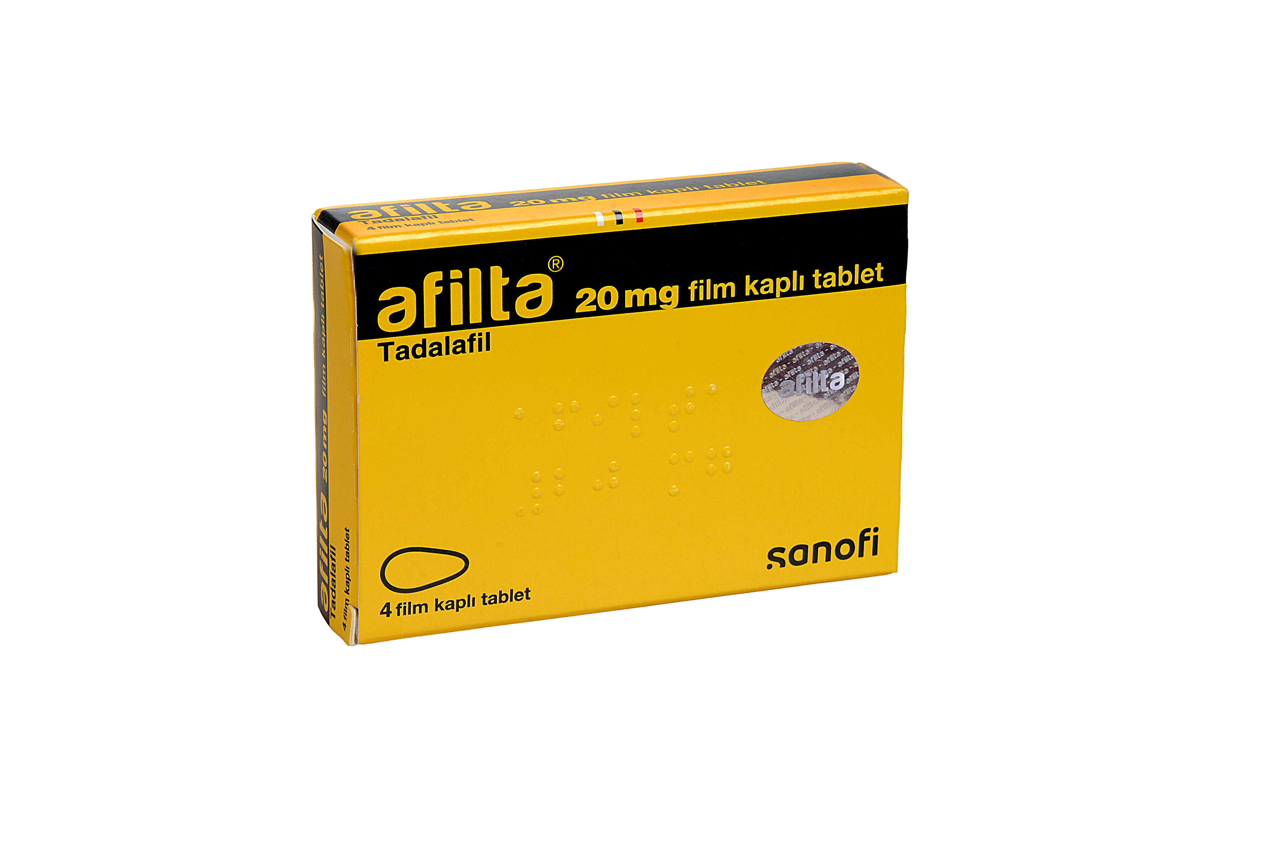 Afilta 20 mg Film Kaplı Tablet – Tadalafil