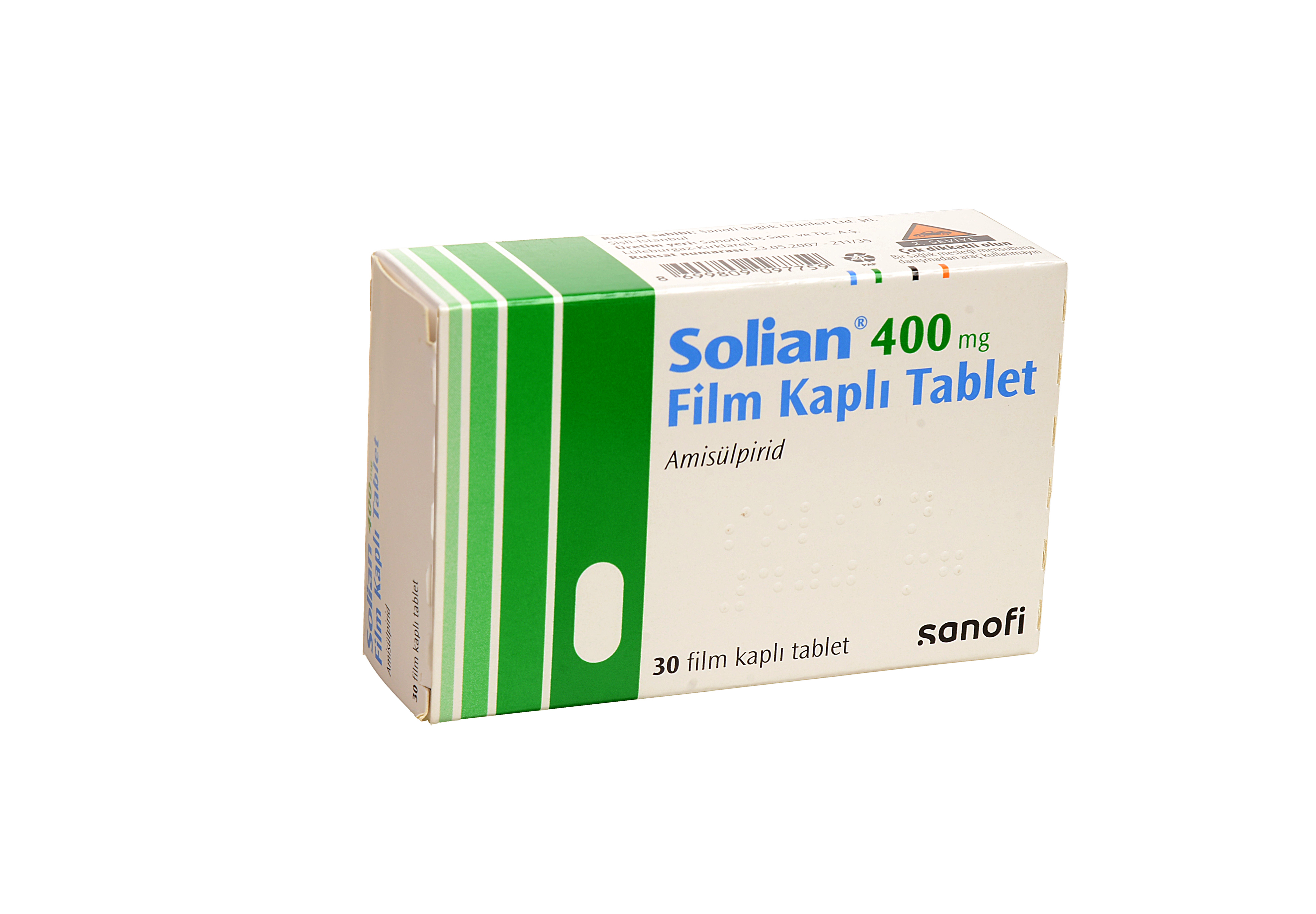 Solian 400 mg Film Kaplı Tablet